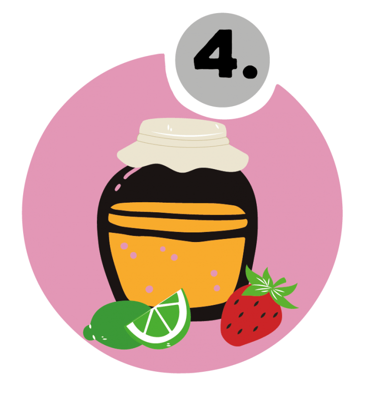 Saborizamos com frutas