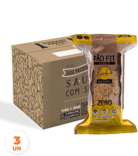 COMBO 3 PÃES DE CEBOLA- 380G