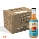 COMBO 12 KOMBUCHAS TANGERINA E HIBISCO - 280ML