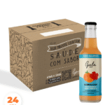 COMBO 24 KOMBUCHAS TANGERINA E HIBISCO - 280ML