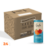 COMBO 24 LATAS KOMBUCHAS TANGERINA COM HIBISCO - 269ML