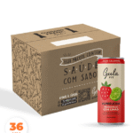 COMBO 36 LATAS KOMBUCHAS MORANGO COM LIMÃO - 269ML
