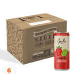 COMBO 06 LATAS KOMBUCHAS MORANGO COM LIMÃO - 269ML